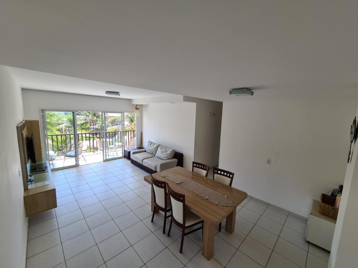 Beach Living Vista Mar - 3 Quartos - Pe Na Areia Aquiraz Exterior foto