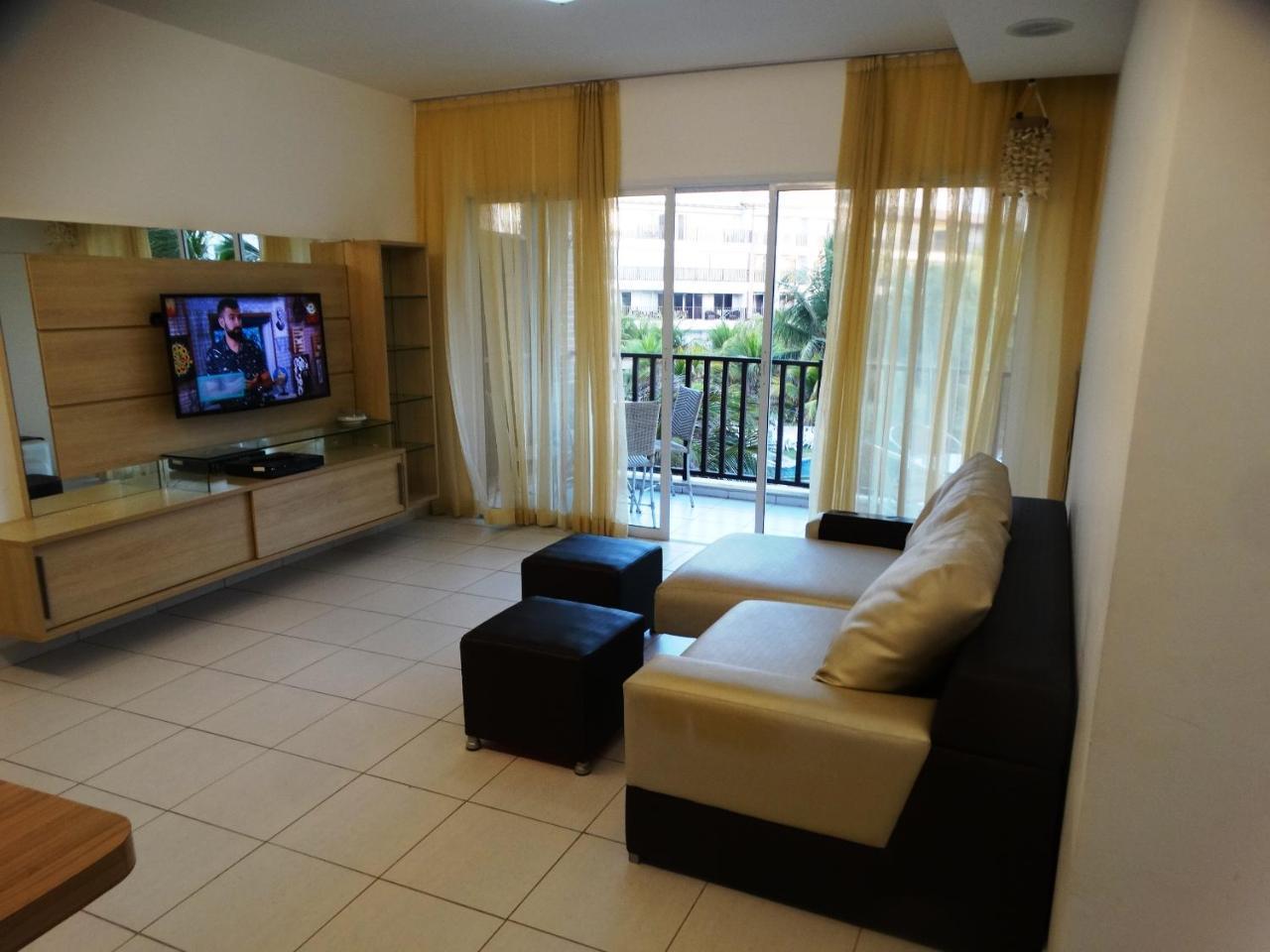 Beach Living Vista Mar - 3 Quartos - Pe Na Areia Aquiraz Exterior foto